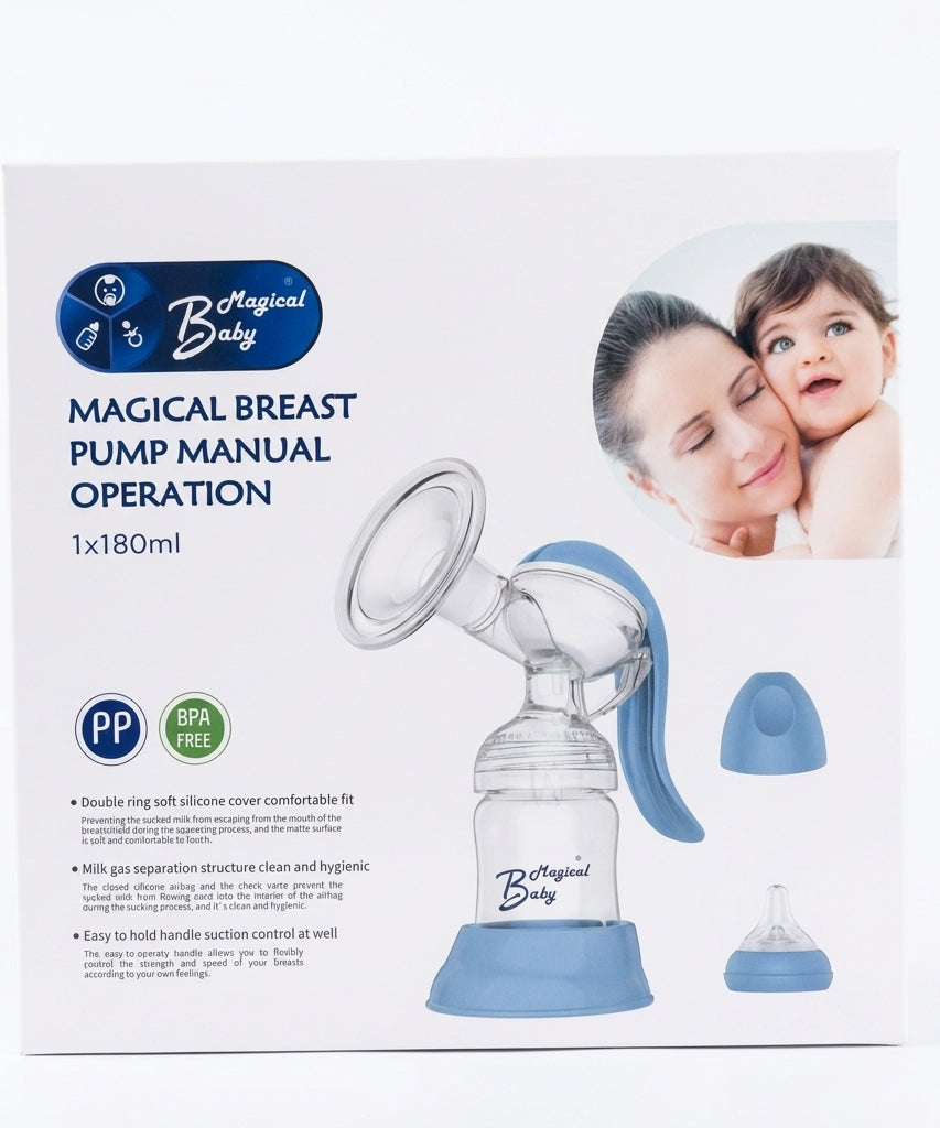 Magical Baby Manual Breast Pump 1x180ml