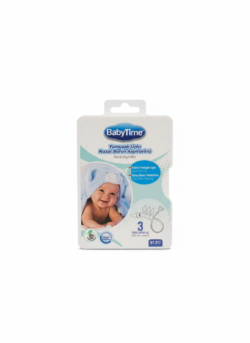 BabyTime Soft-Tip Nasal Aspirator