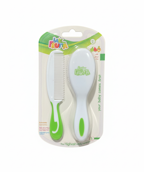 LA FRUTA Baby Comb & Brush Set