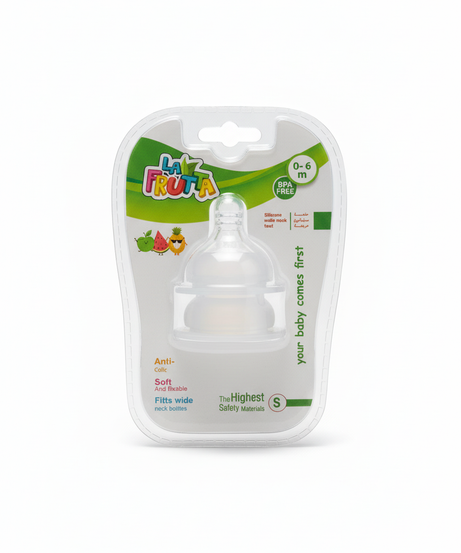 LA FRUTTA Silicone Wide Neck Teat