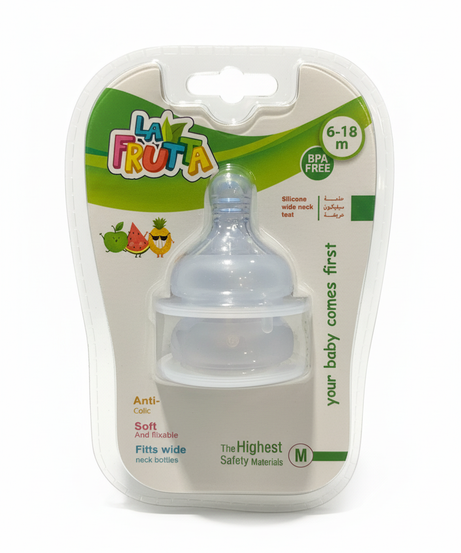 LA FRUTTA Silicone Wide Neck Teat