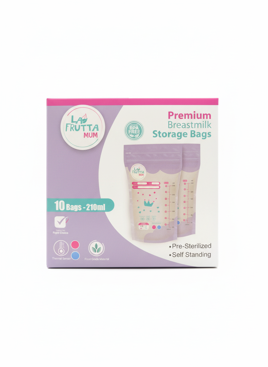 LA FRUTTA MUM Premium Breastmilk Storage Bags