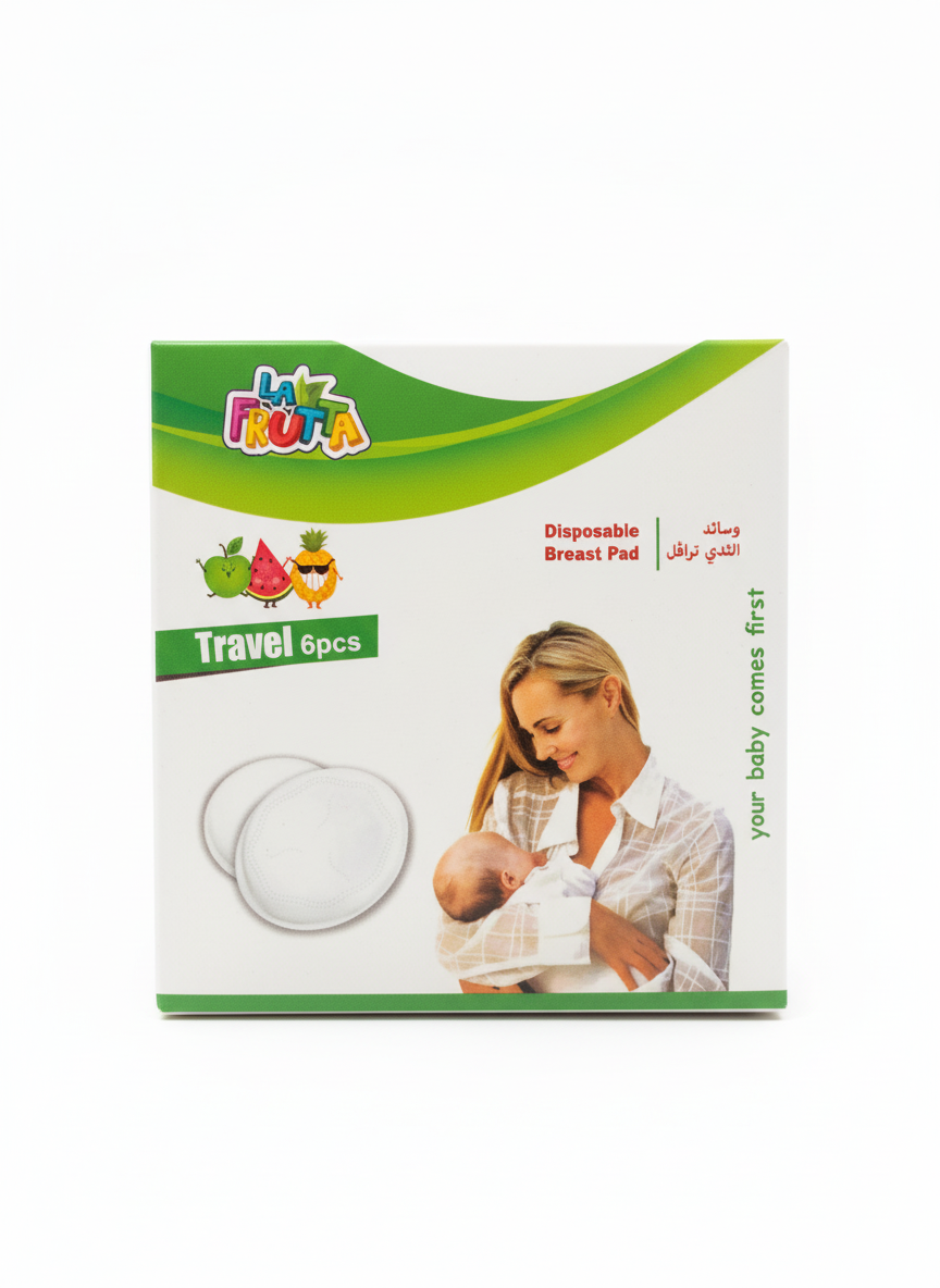 LA FRUTTA Travel Disposable Breast Pad - 6pcs
