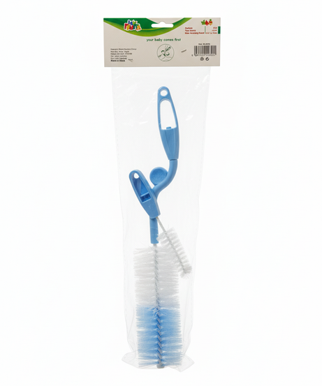 My Frutta Bottle & Teat Brush With Rotating Hand