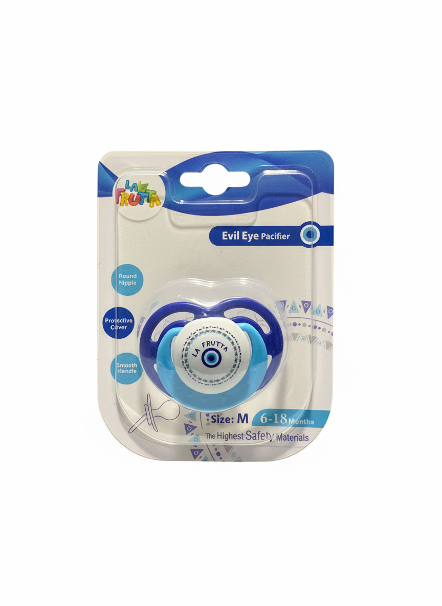 La Frutta Evil Eye Pacifier (Size M, 6-18 Months)