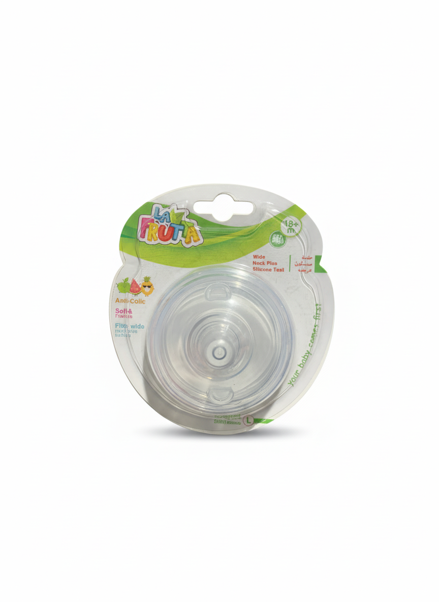 LA FRUTA Wide Neck Plus Silicone Teat