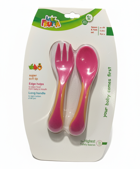 LALA FRUTTA Spoon & Fork Set