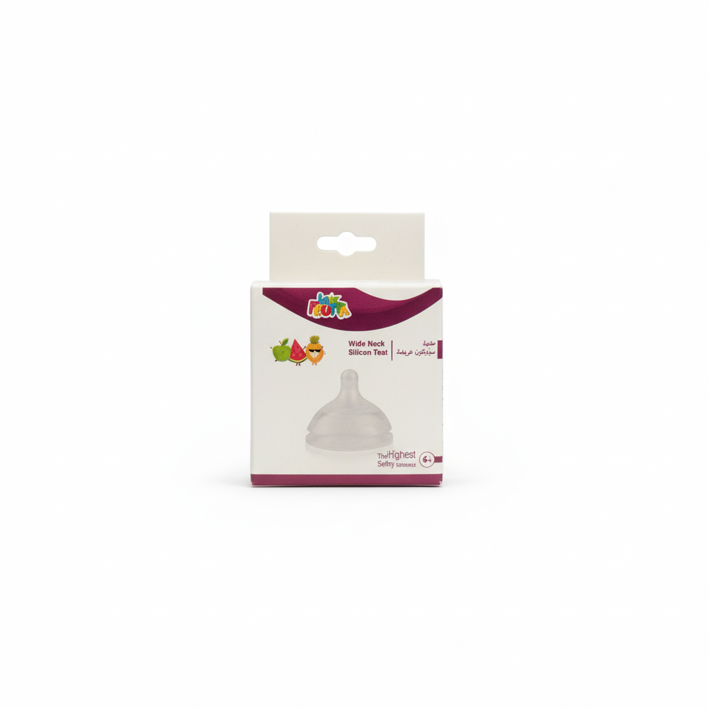 Tutta Frutta Wide Neck Silicone Teat (6+ Months)