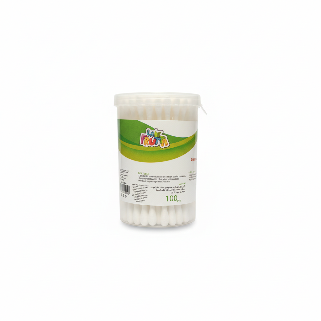 LA FRUTTA Baby Swab Cotton Buds, 100 Pcs