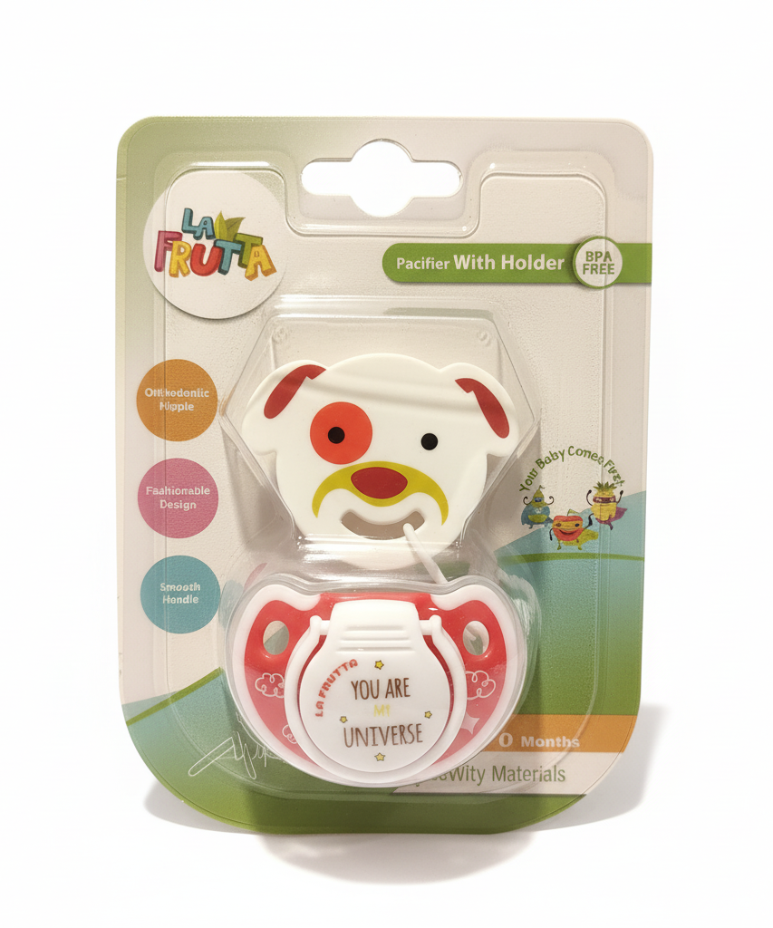 LA FRUTTA Pacifier with Holder