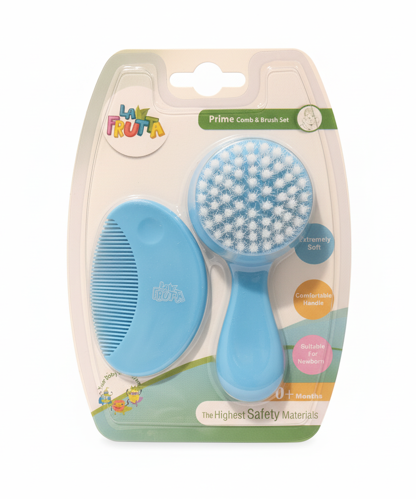 La Frutta Prime Comb & Brush Set