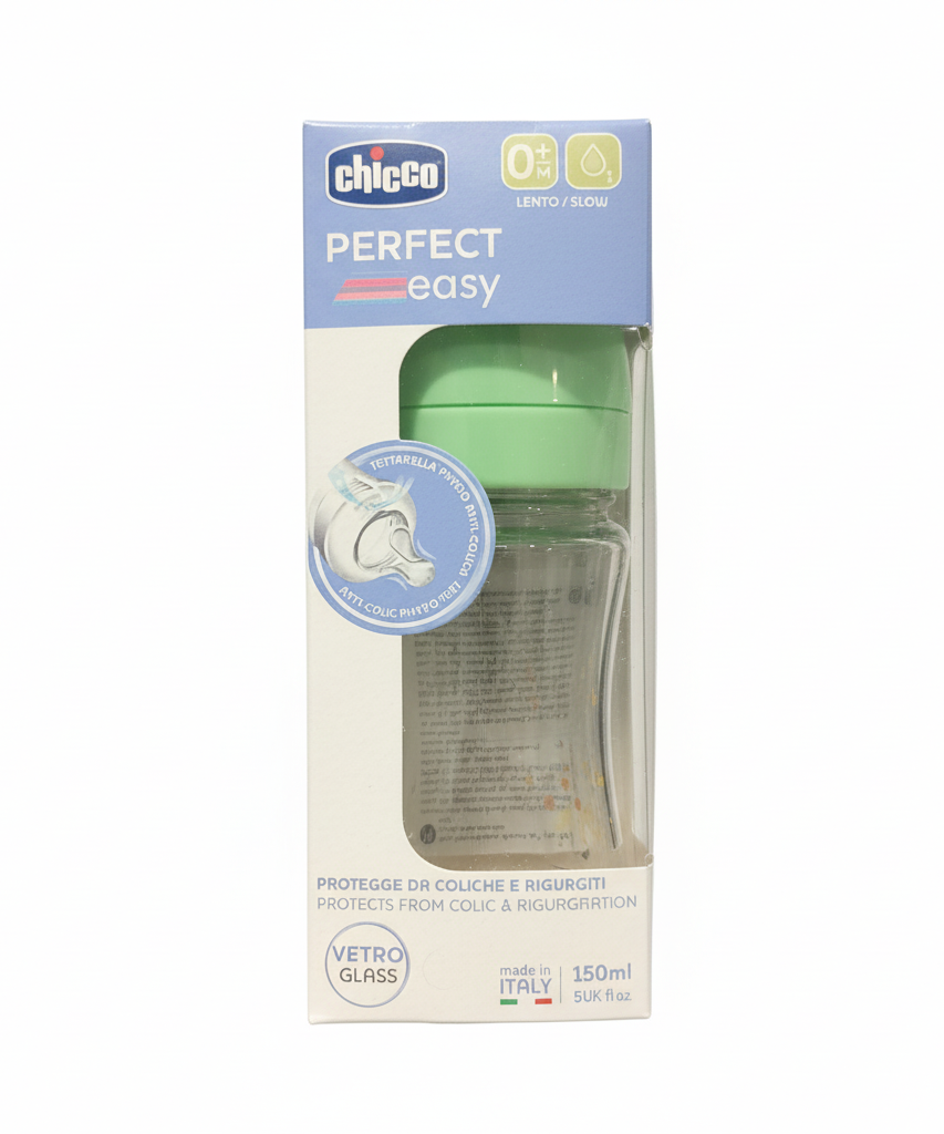 Chicco Perfect Easy Physio Anti-Colic Glass Baby Bottle