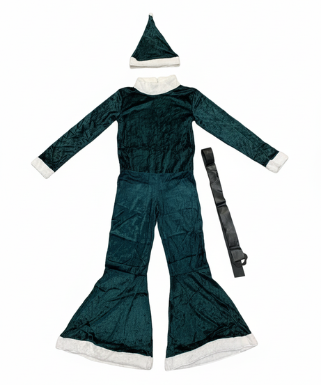 Festive Christmas Elf Costume Set