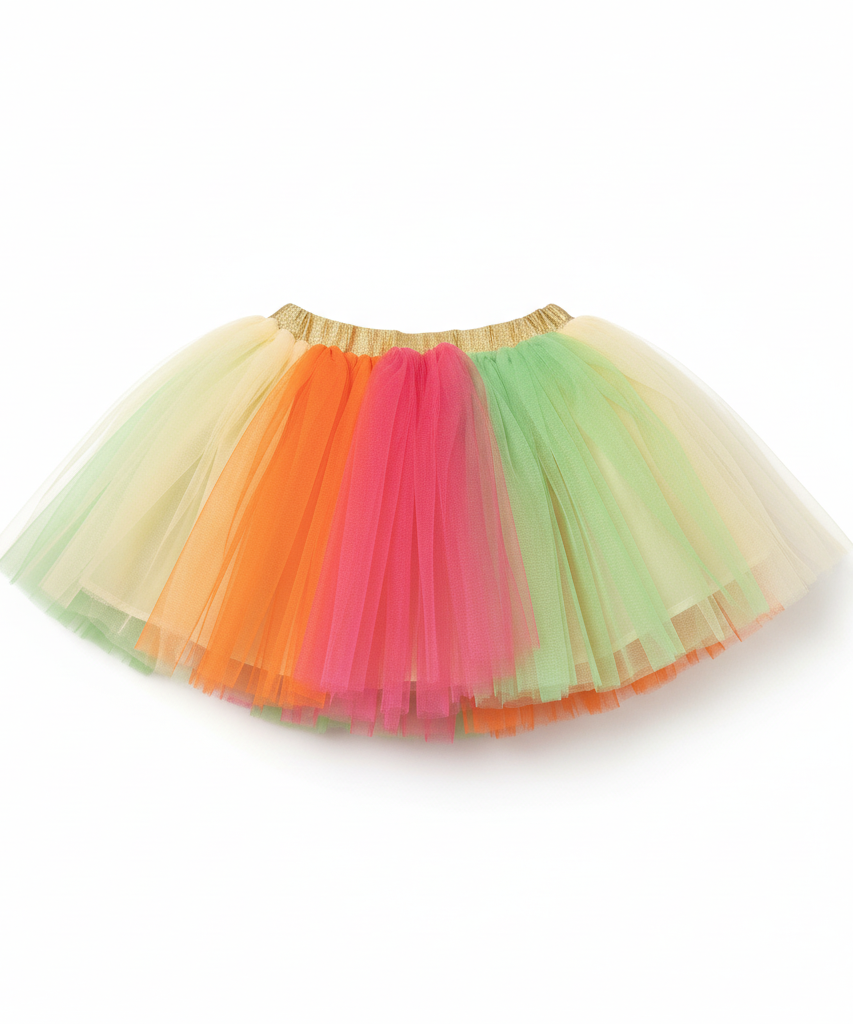 Rainbow Layered Tutu Skirt