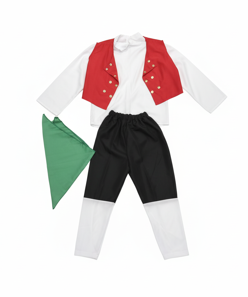 Italian Children's Traditional Folk Performance Costume