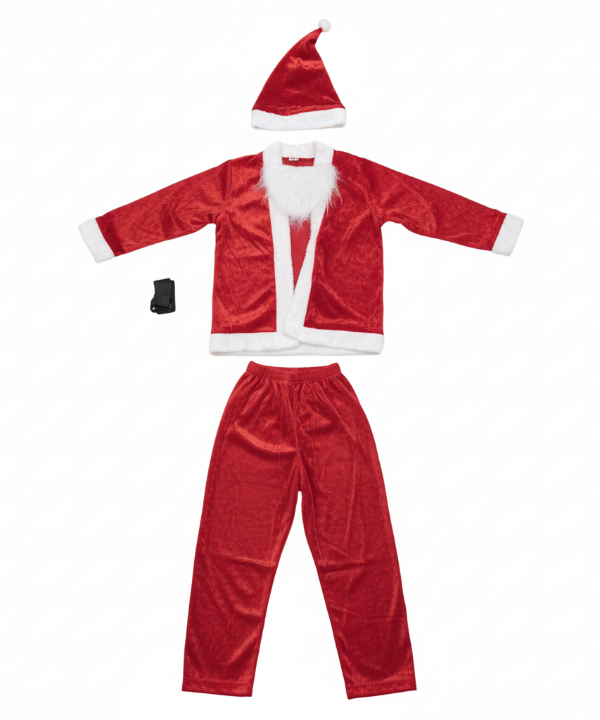 Kids' Classic Santa Claus Costume Set