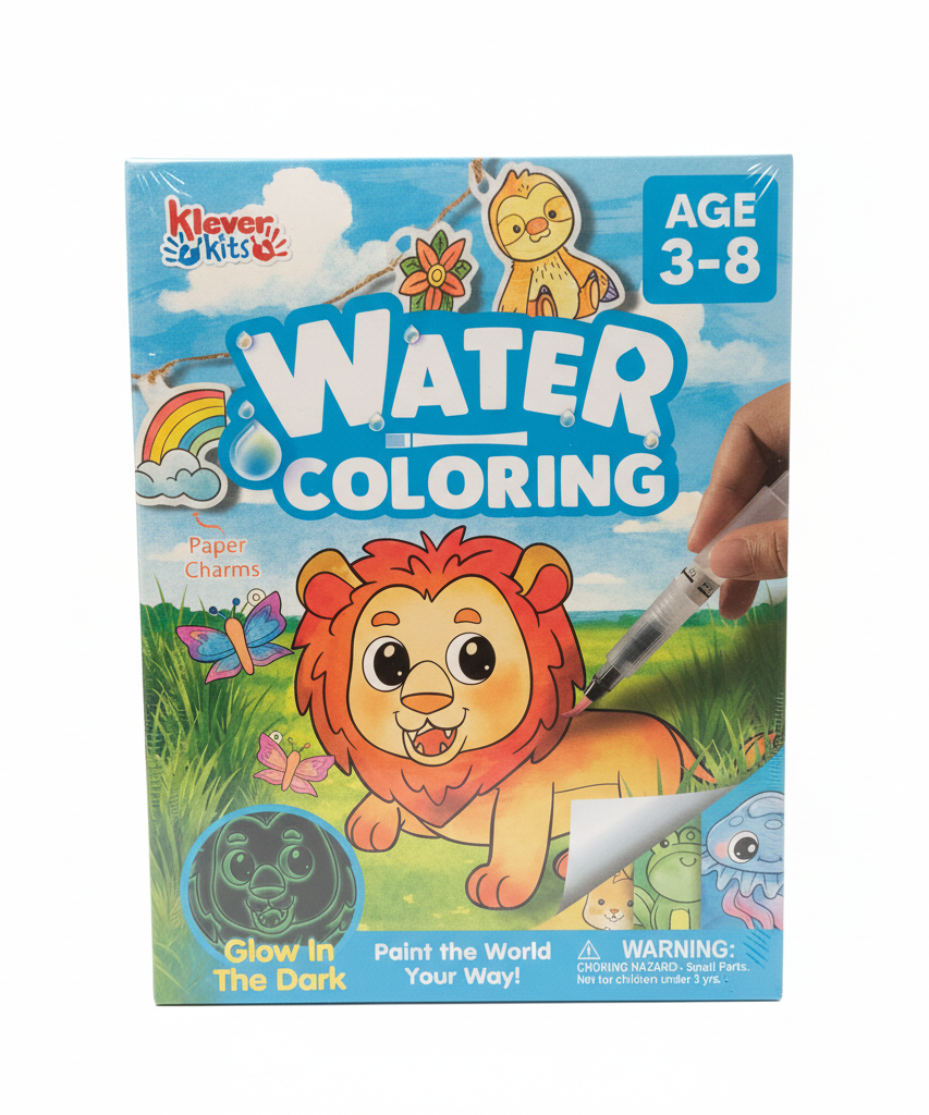 Klever Kits Water Coloring Paper Charms