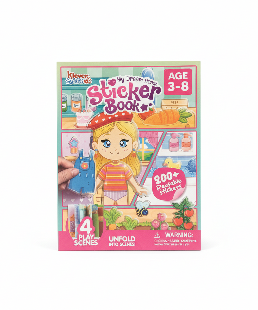 Klever Kits My Dream Home Sticker Book