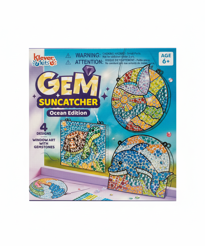 Klever Kits GEM SUNCATCHER Ocean Edition