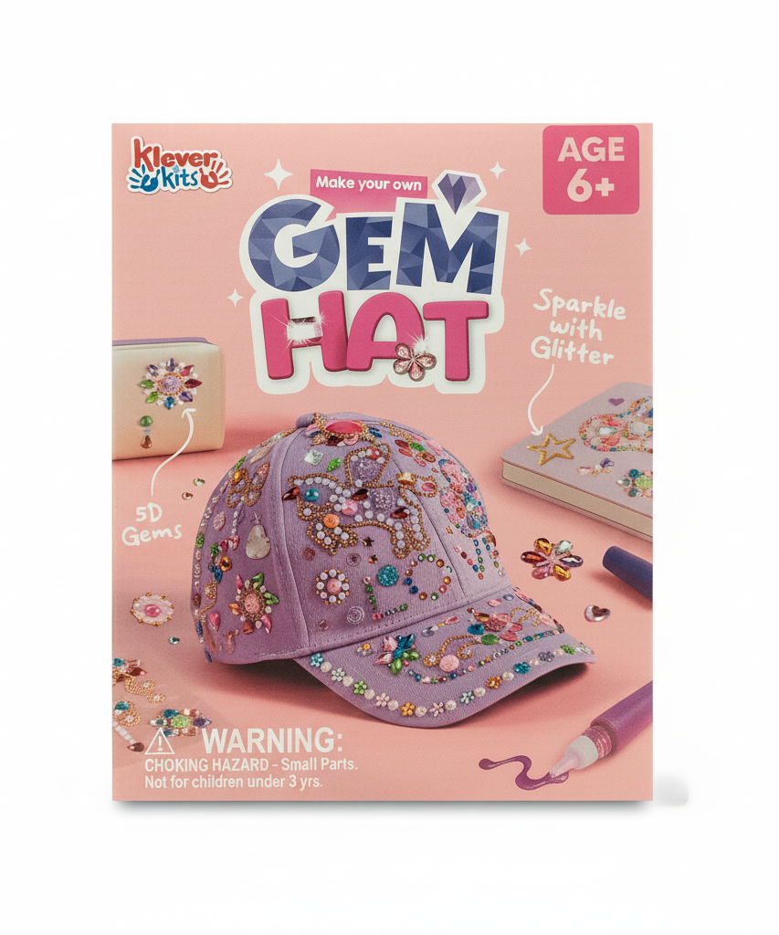 Klever Kits Make Your Own Gem Hat