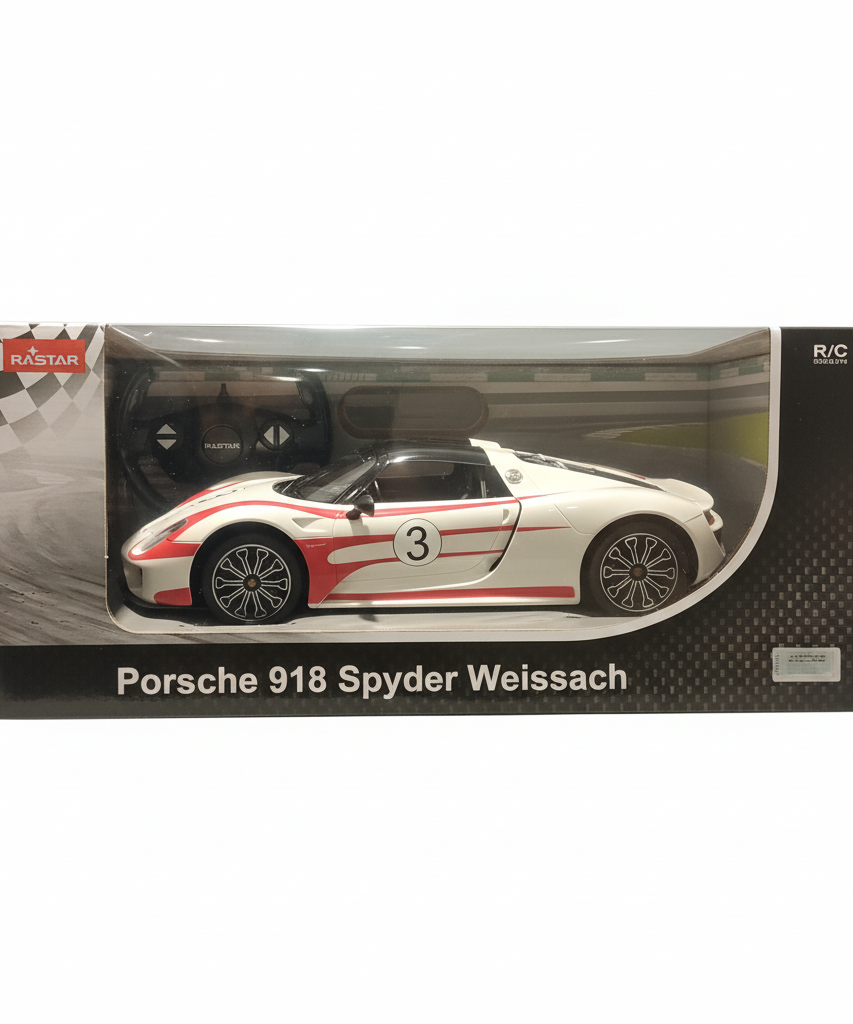 RASTAR R/C Porsche 918 Spyder Weissach 1:14 Scale