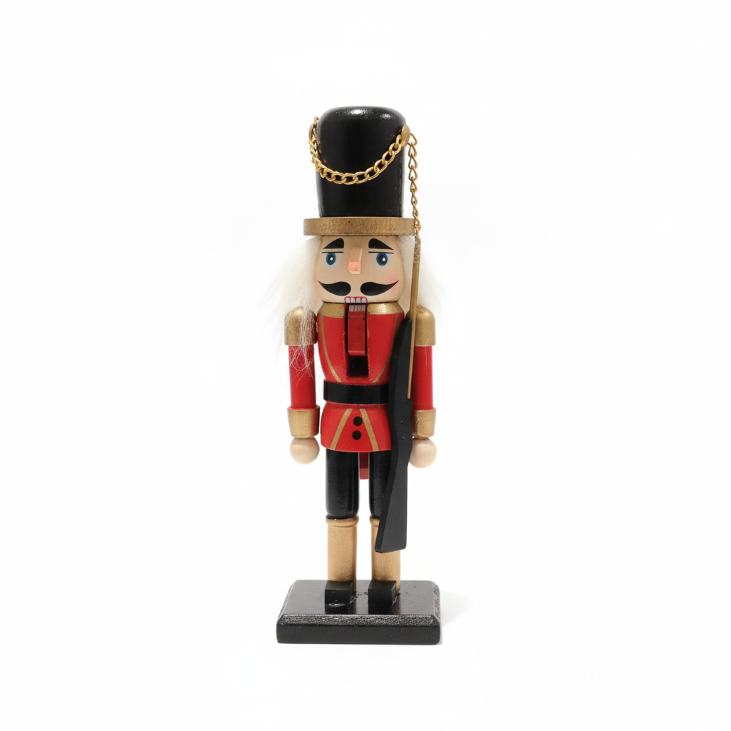 Classic Wooden Nutcracker Soldier Figurine
