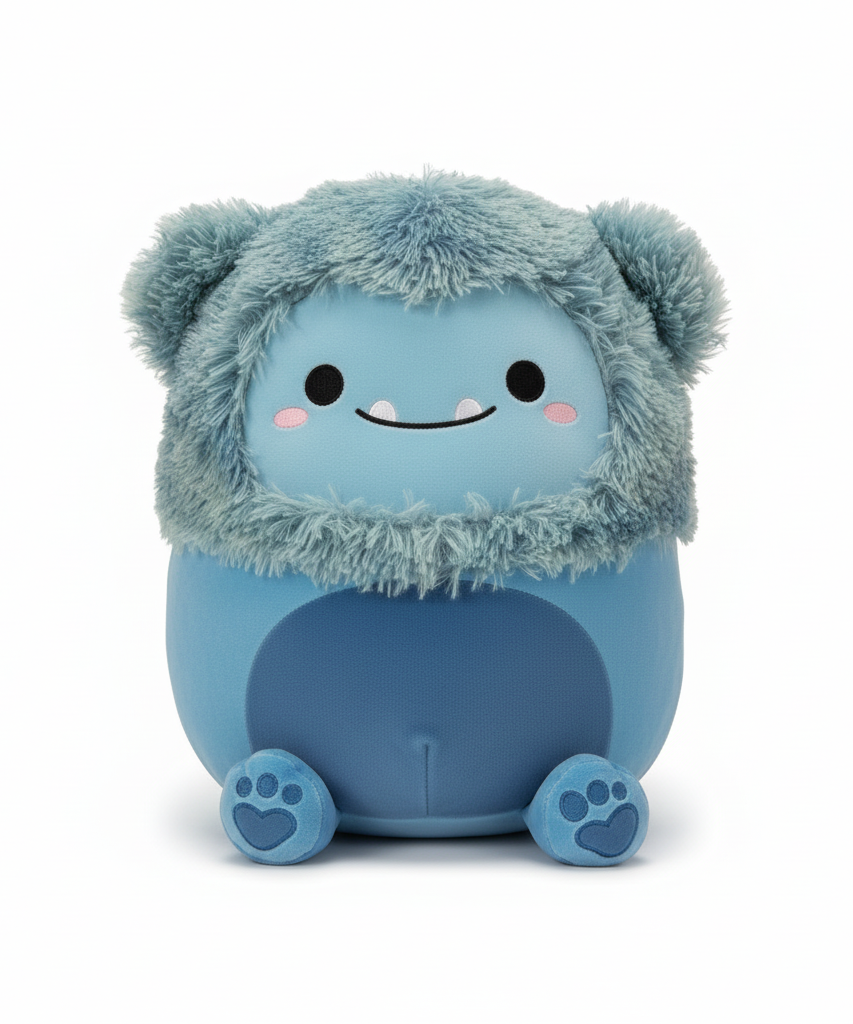 Squishmallows 12-inch Brina the Blue Bigfoot Plush