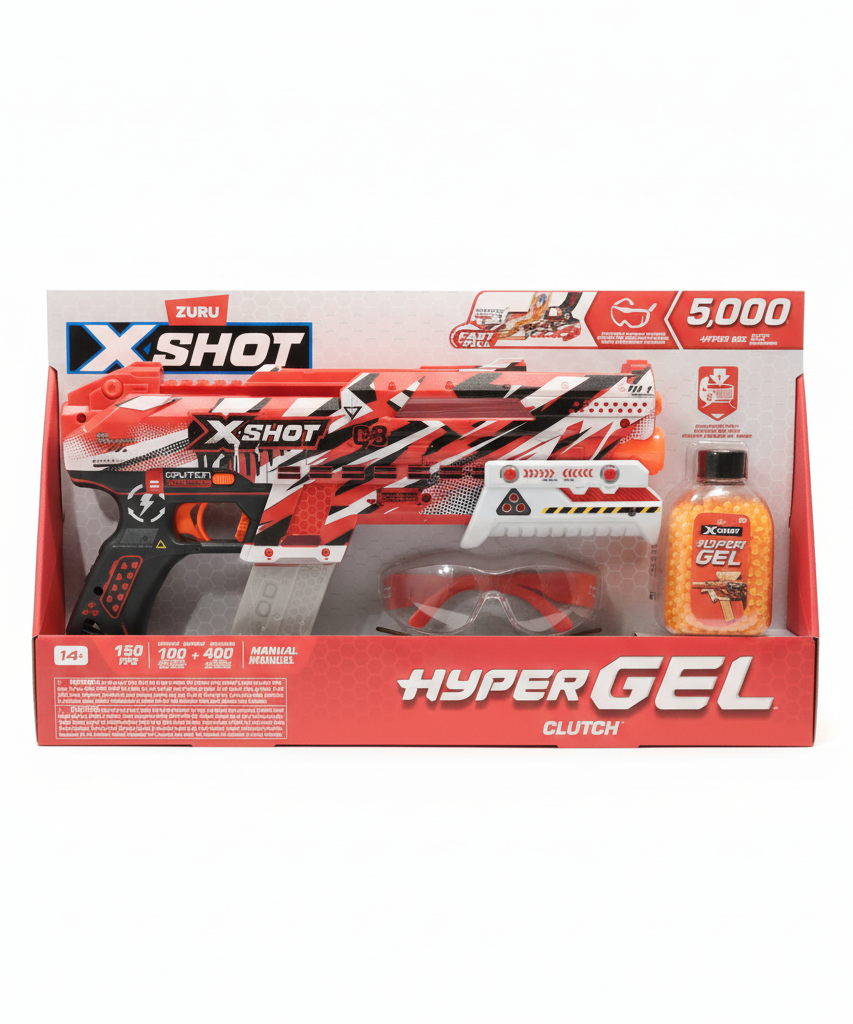 ZURU X-SHOT Hyper Gel Clutch Blaster