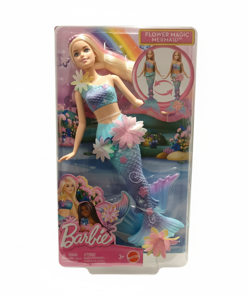 Barbie Flower Magic Mermaid Doll