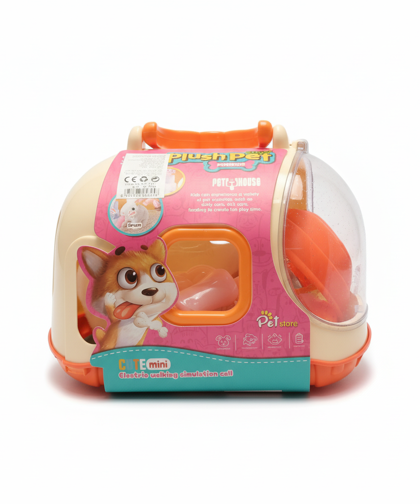 Plush Pet Pet House - CUTE Mini Electric Walking Simulation Pet