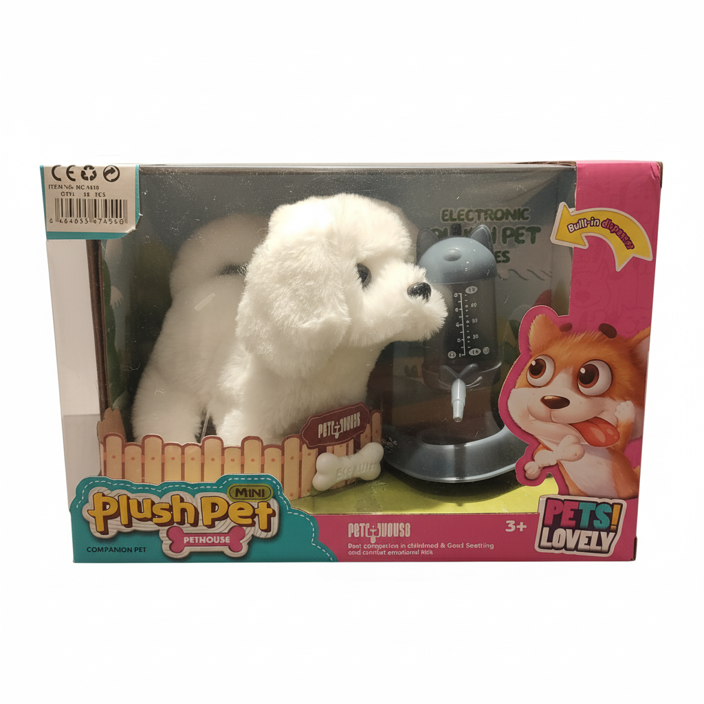 PETHOUSE MINI Plush Pet Electronic Fun Companion Pet
