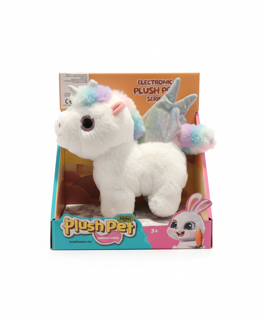 Electronic Plush Pet Mini Cartoon Horse