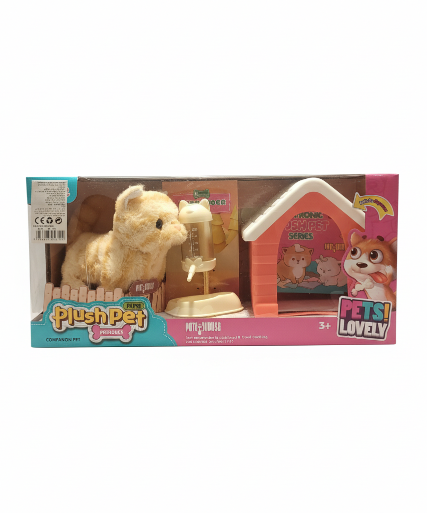 Pets! Lovely Mini Plush Pet Pet+House