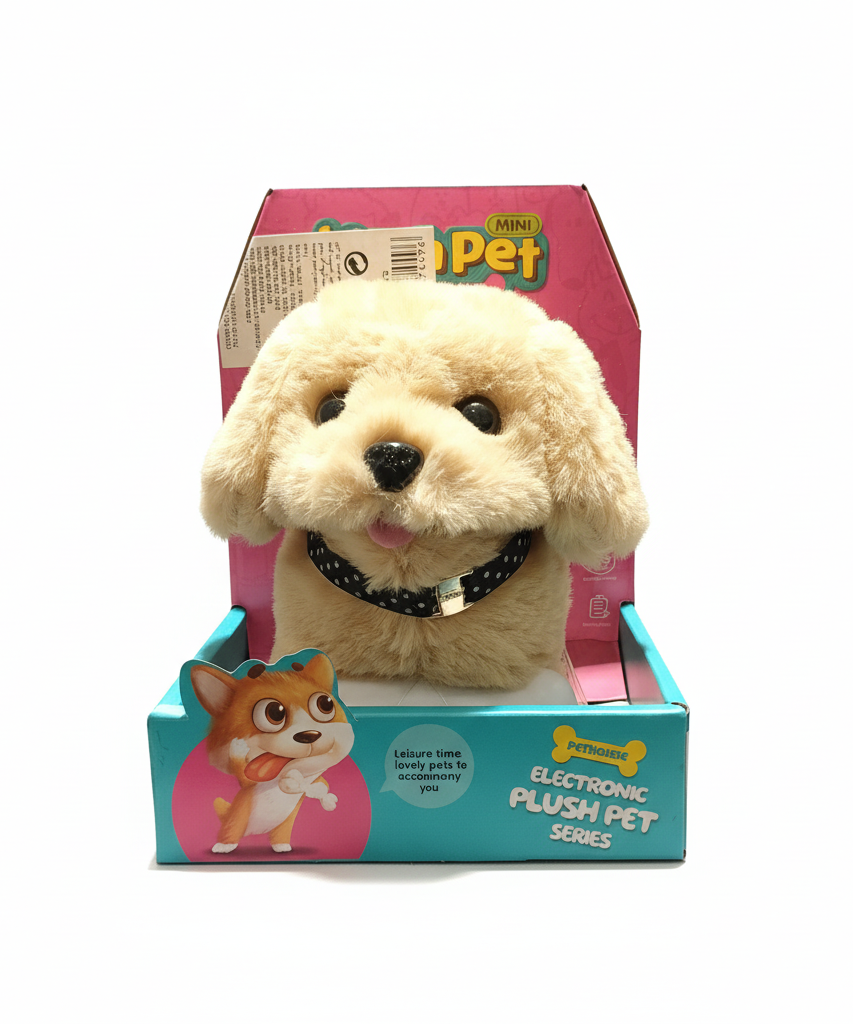 Pethouse Mini Electronic Plush Pet Dog