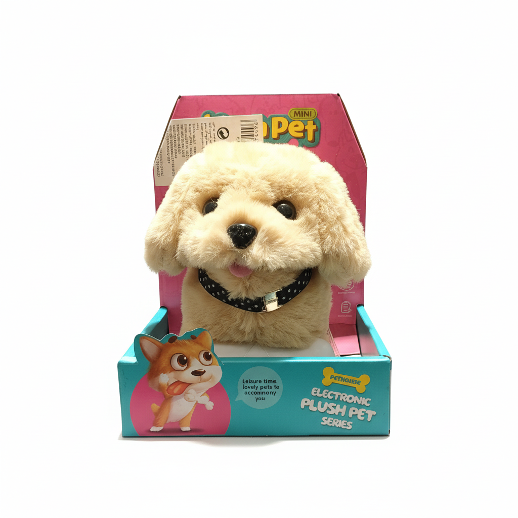Pethouse Mini Electronic Plush Pet Dog