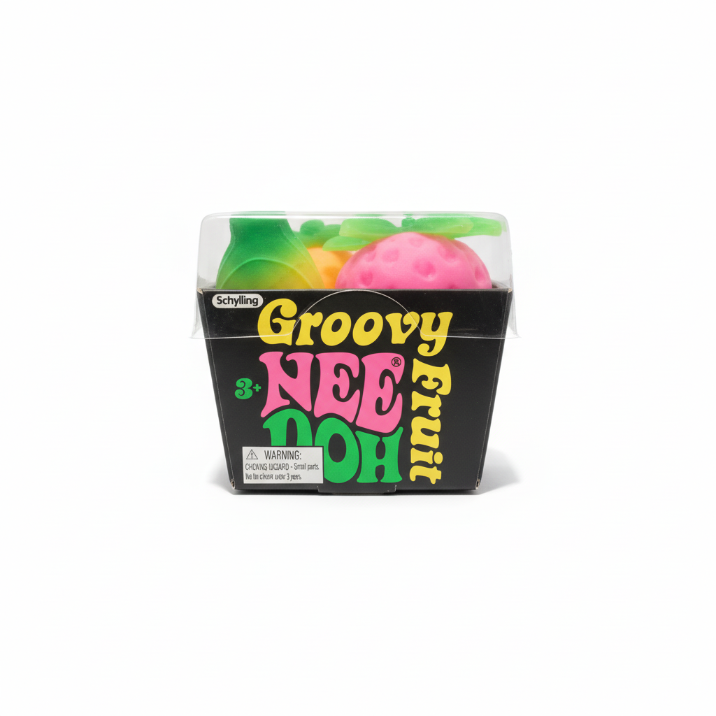 Schylling Groovy NeeDoh Fruit