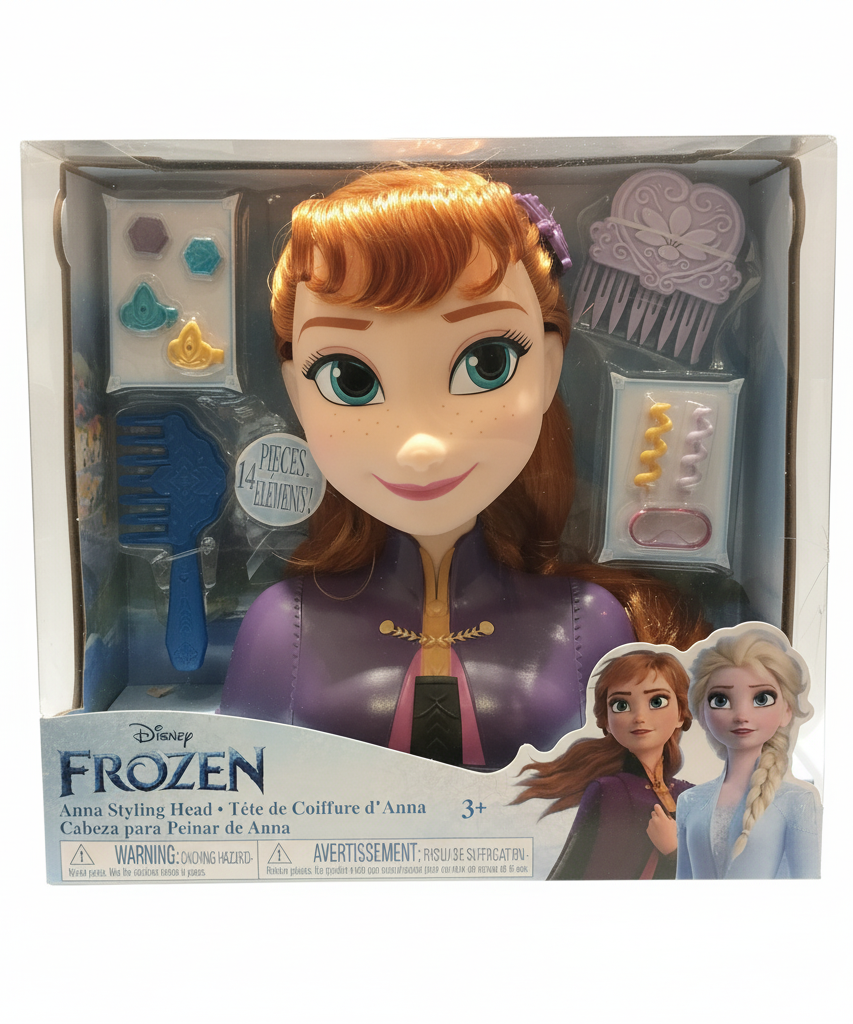 Disney Frozen Anna Styling Head