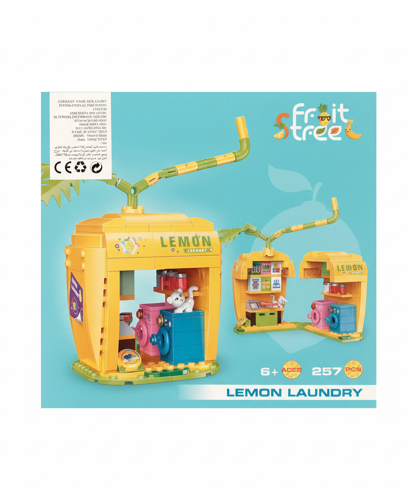 Fruit Street Lemon Laundry Building Blocks