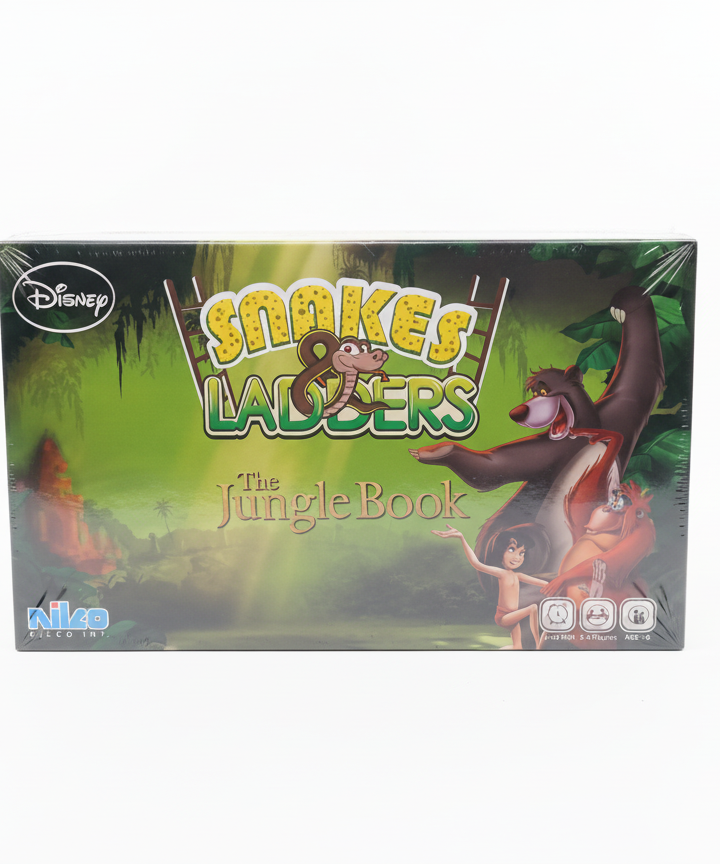 Disney The Jungle Book Snakes & Ladders Board Game