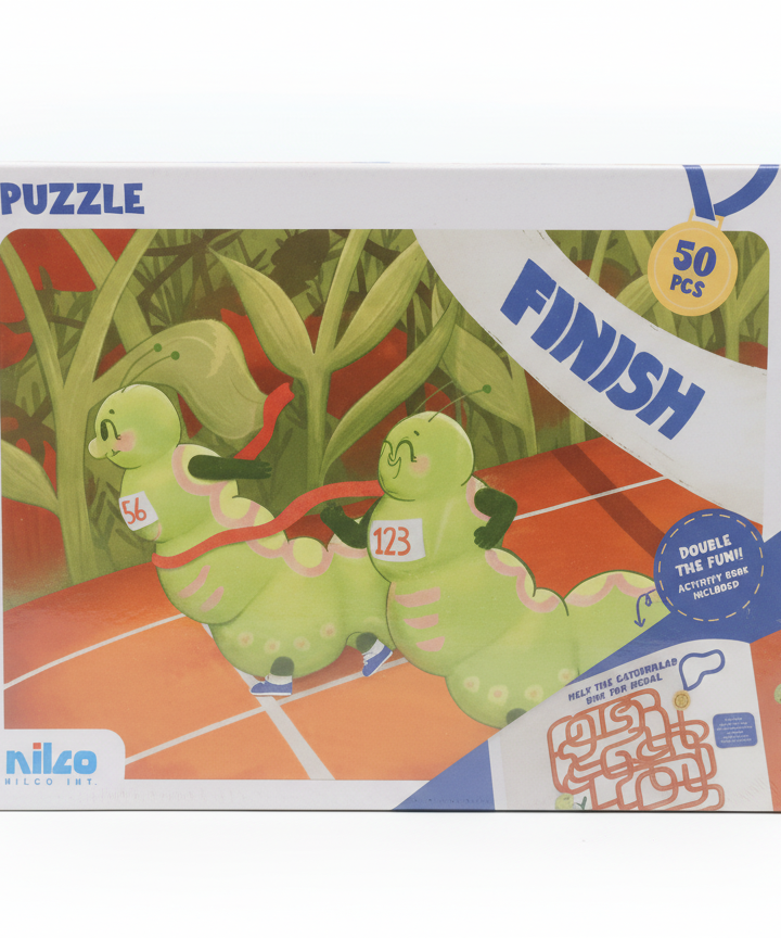 Nilco Caterpillar Race Puzzle