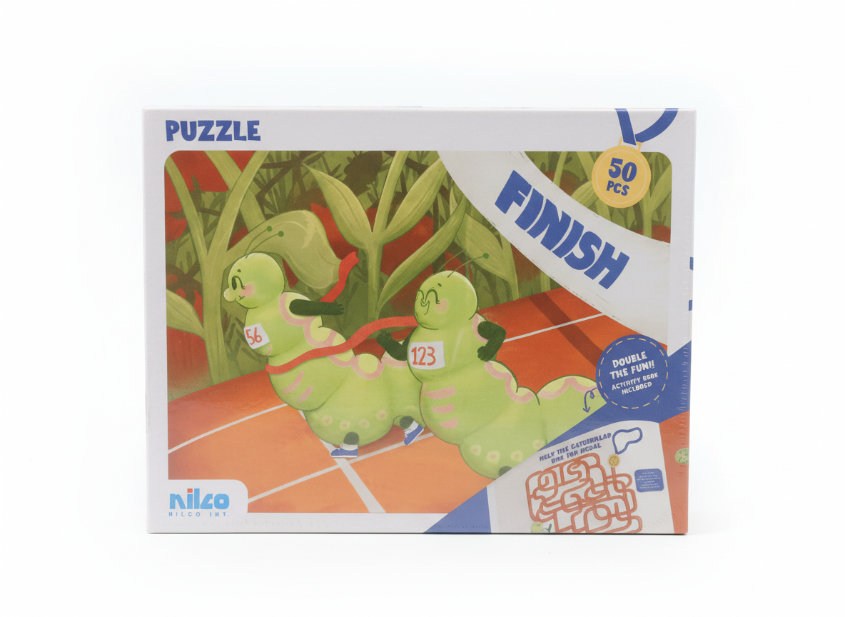 Nilco Caterpillar Race Puzzle