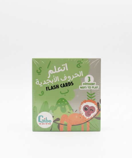 Gibo Learn the Alphabet Flash Cards