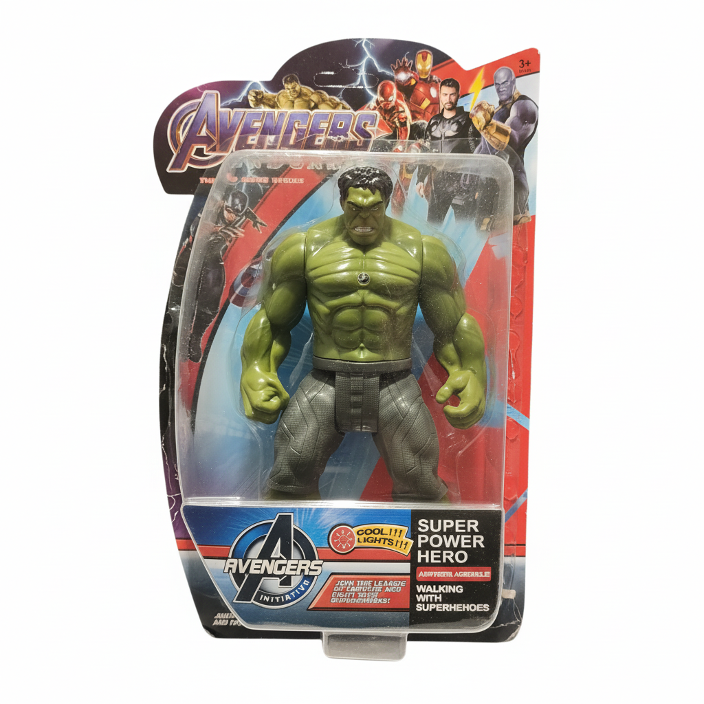 Avengers Super Power Hero Hulk Action Figure