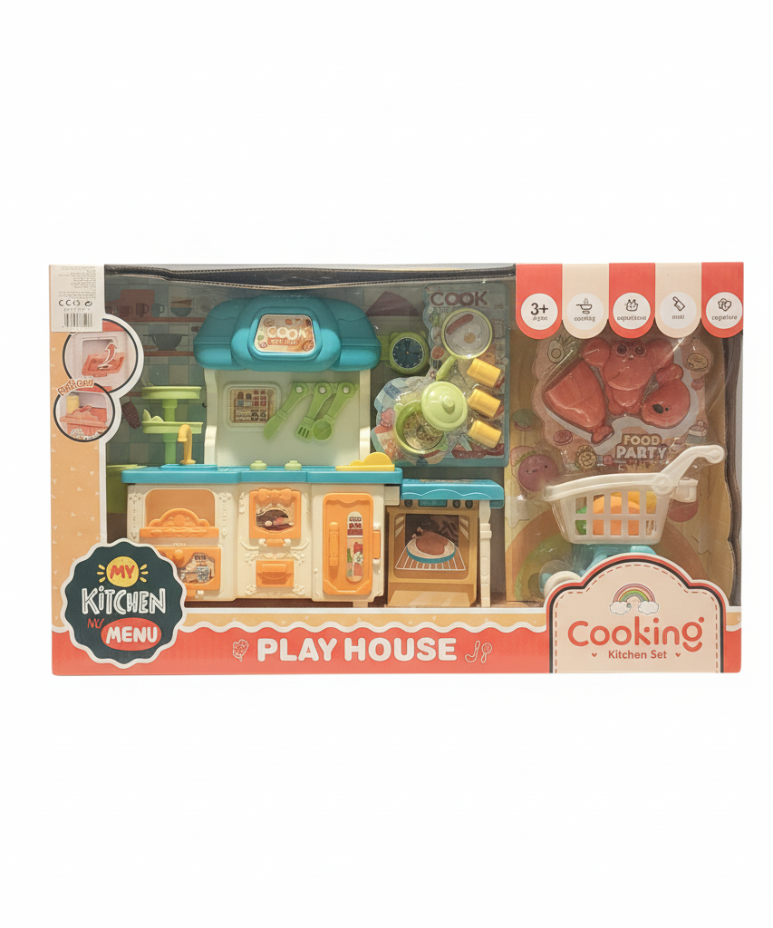 My Kitchen My Menu Play House Cooking Kitchen Set