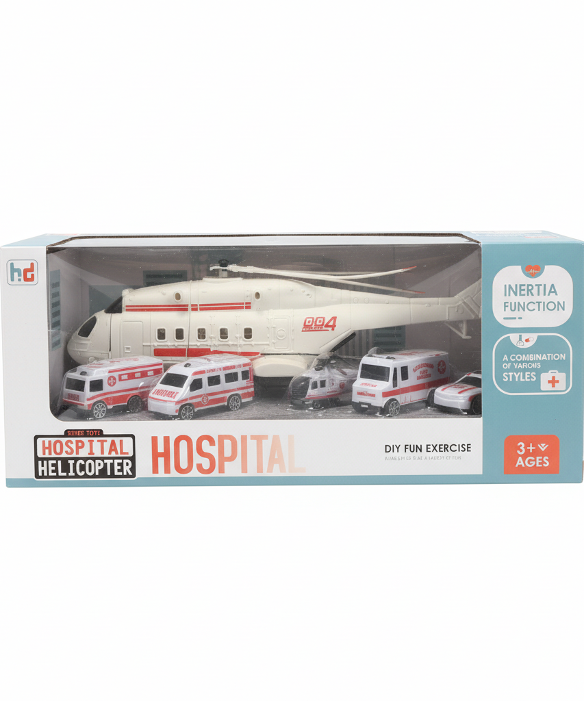 Hospital Helicopter Series Toys