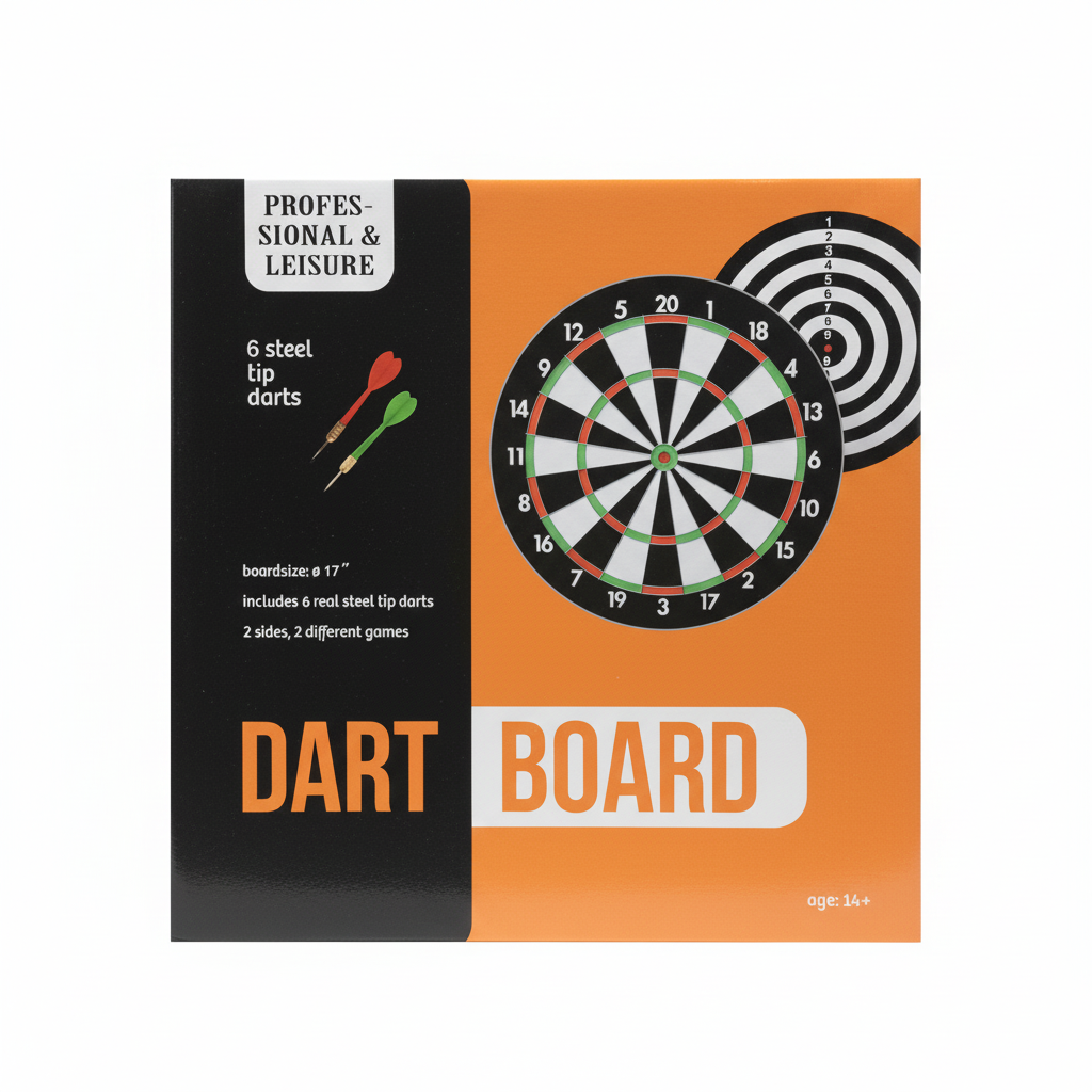 PROFESSIONAL & LEISURE DART BOARD