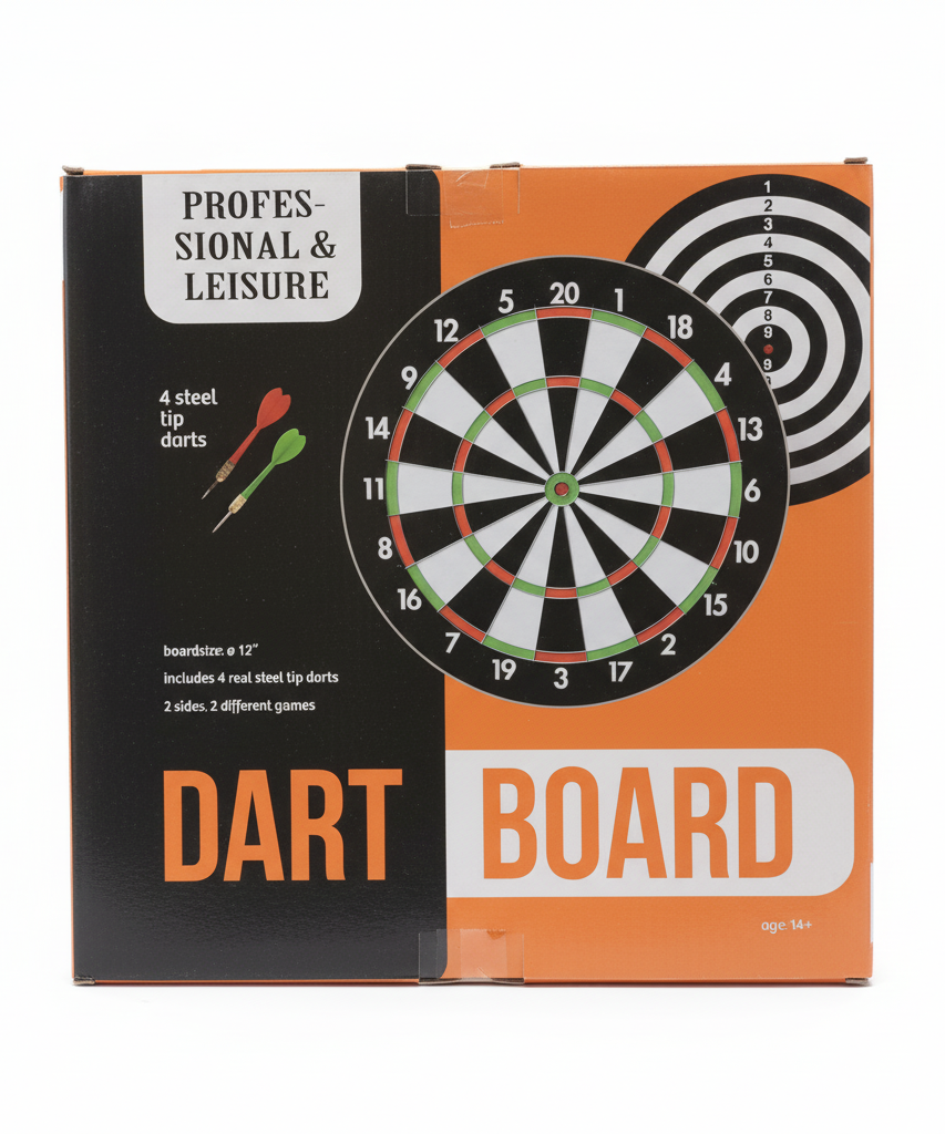 PROFESSIONAL & LEISURE DART BOARD