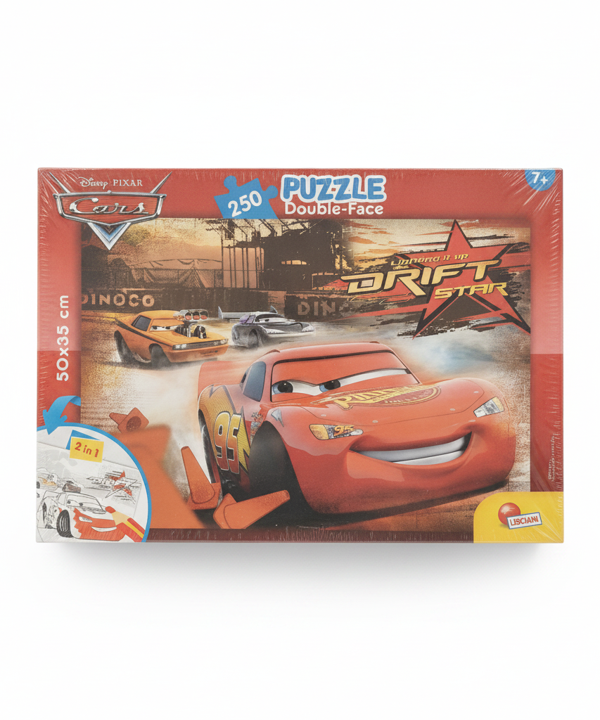 Disney Pixar Cars 250 Piece Double-Face Puzzle: Drift Star