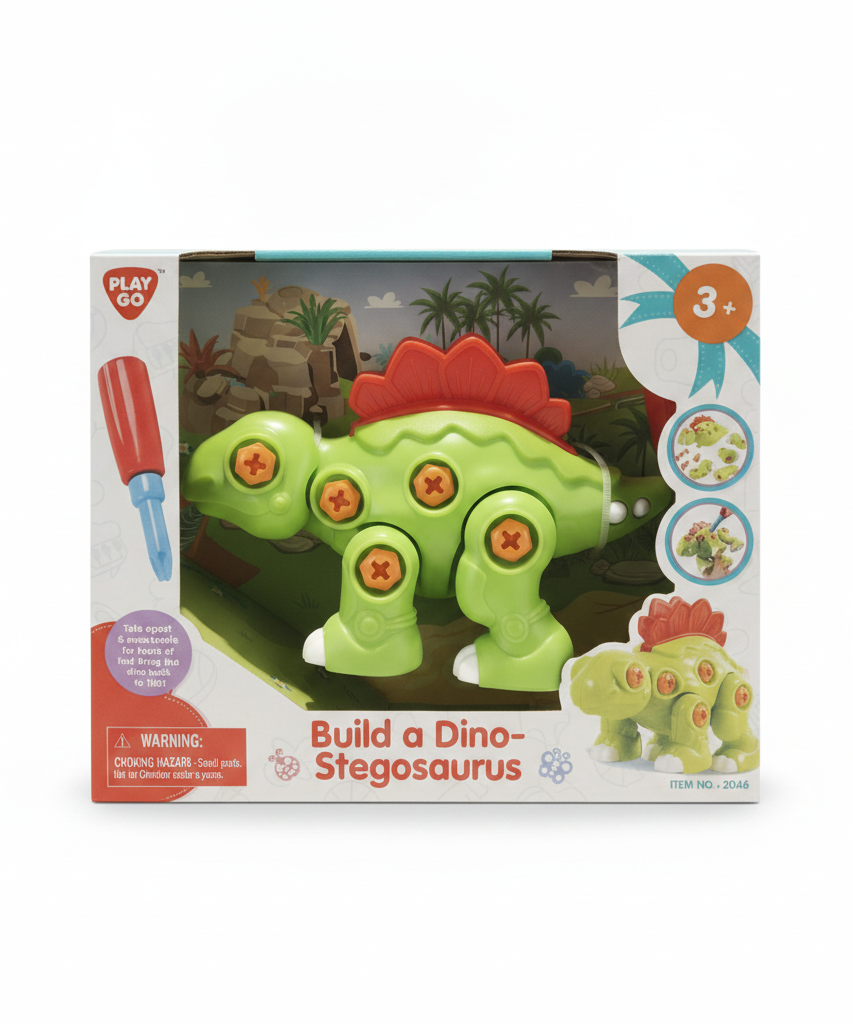Play Go Build a Dino-Stegosaurus