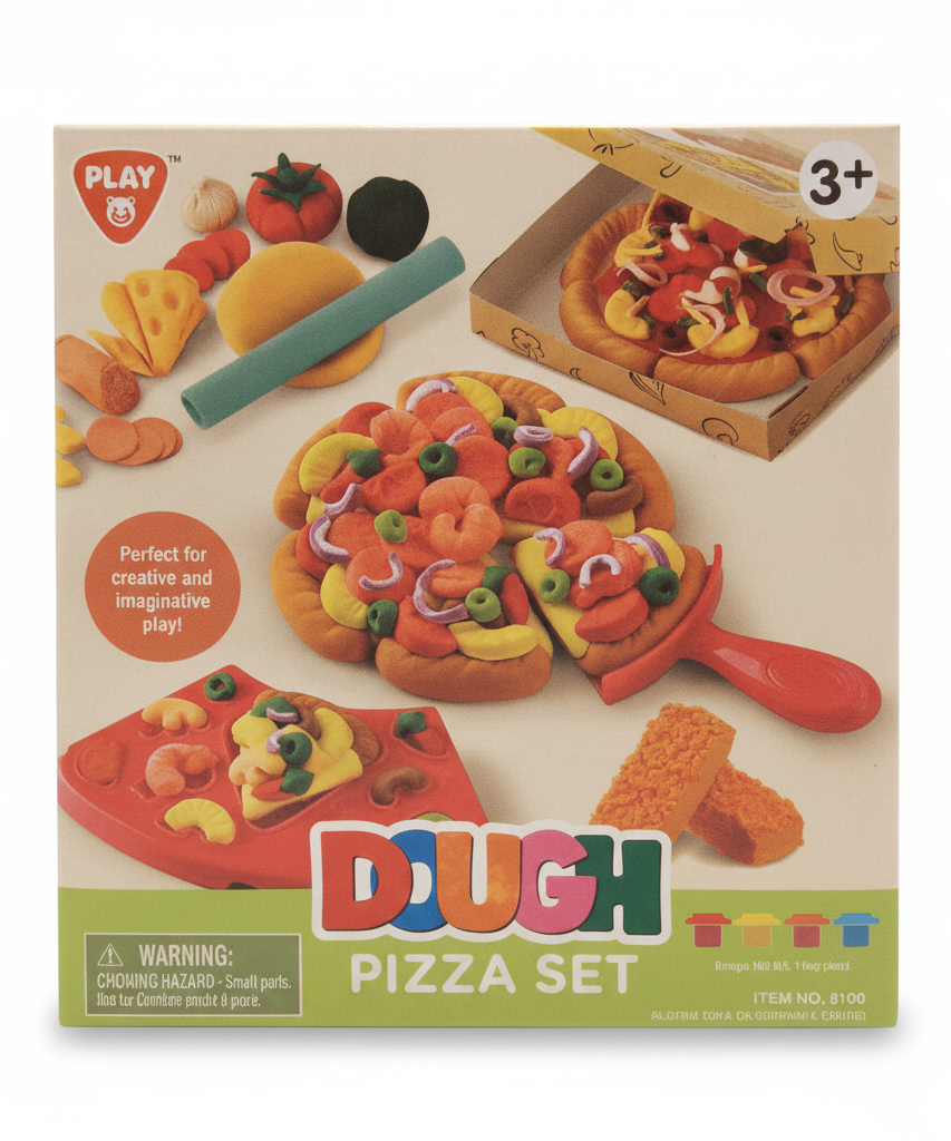 PLAY DOUGH PIZZA SET